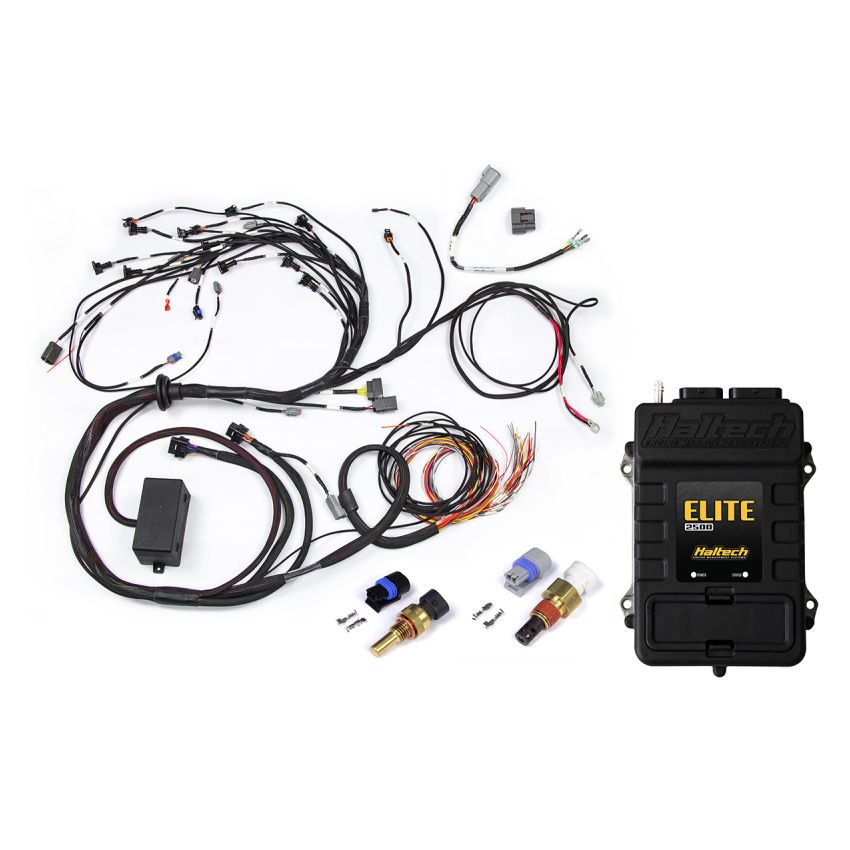 Haltech HT-151306 Elite 2500 Terminated Engine Harness ECU Kit