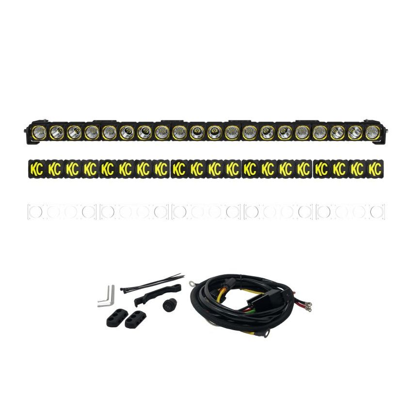 KC HiLiTES 295 FLEX ERA LED Light Bar - 50 Inch Master Kit