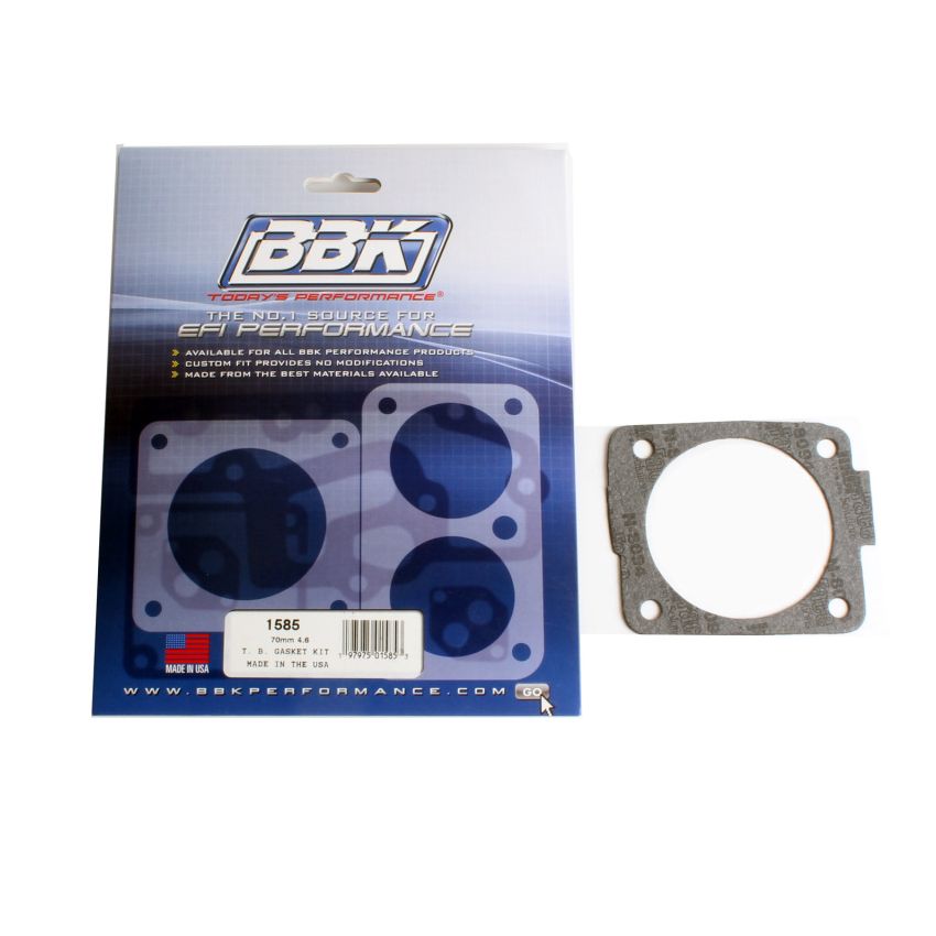 BBK Performance Parts 1585 THROTTLE BODY GASKET KIT - FORD 4.6L 70/75MM FOR #1700 1703