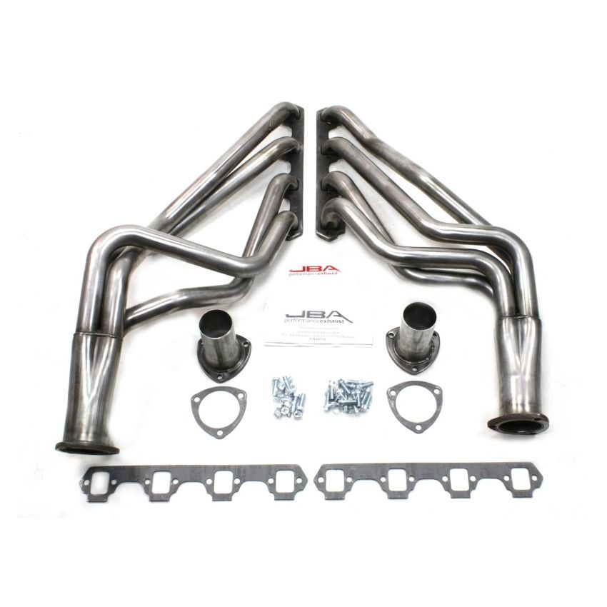 JBA 65-73 Ford Mustang 260-302/71-73 Ford 260-351W SBF 1-5/8in Primary Raw 409SS Long Tube Header