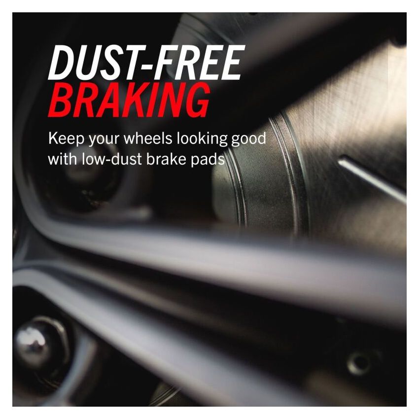 PowerStop 17-2209 PowerStop - Z17 Low-Dust Ceramic Brake Pads with Hardware