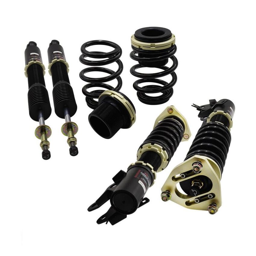 BLOX Racing BXSS-00135 2017+ Honda Civic Type-R 52mm Plus Series Pro Fully Adjustable Coilovers