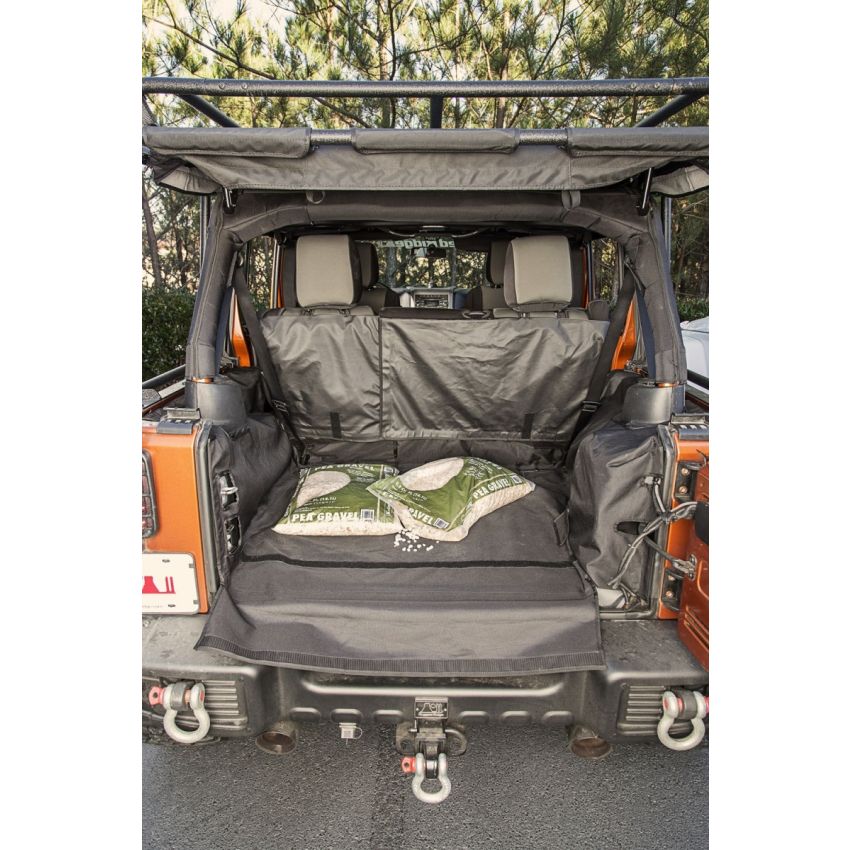 Rugged Ridge C3 Cargo Cover w/Subwoofer 07-14 JKU 4 Door