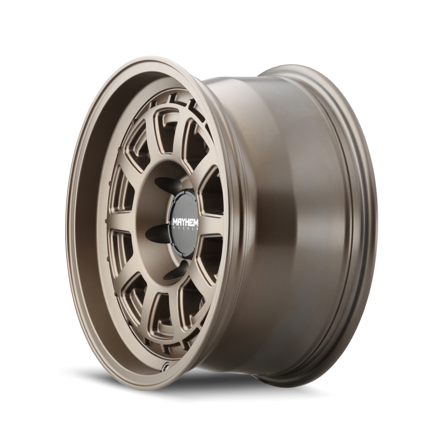 Mayhem 8303 Voyager 15x7 / 5x100 BP / 15mm Offset / 56.1mm Hub Dark Bronze Wheel