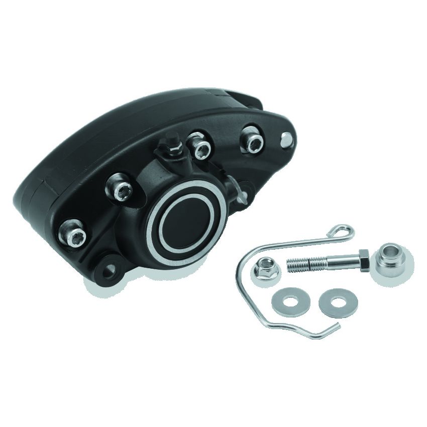 Bikers Choice 601822 73-84 FL Black Front Caliper Replaces H-D 44006-80