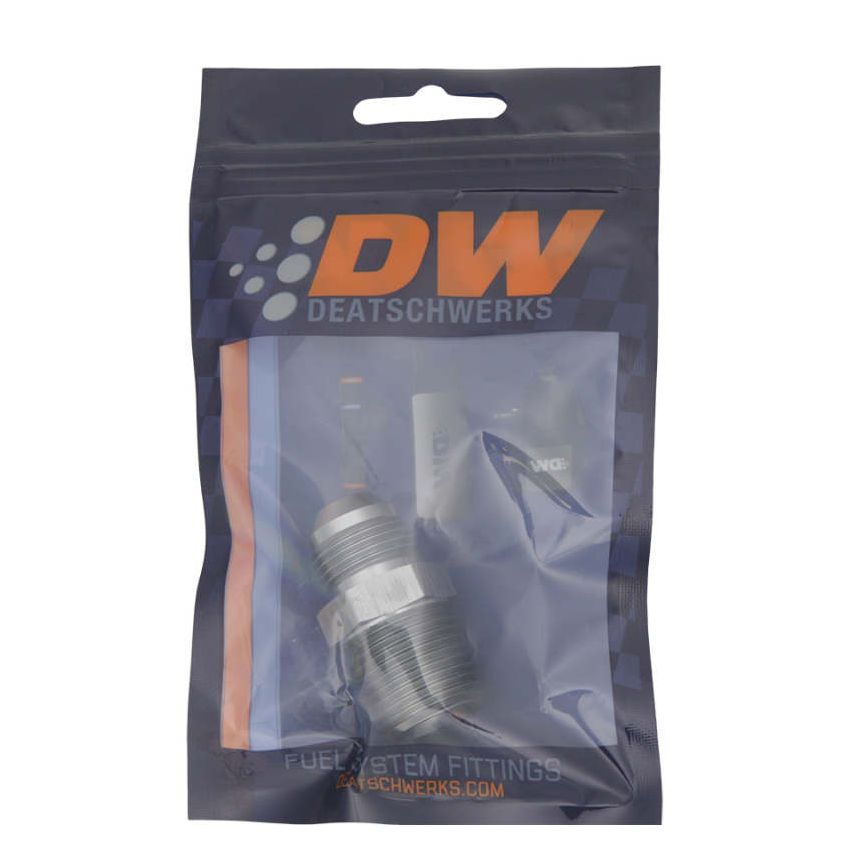 DeatschWerks 8AN Male Flare To 1/2in. Male NPT Adapter