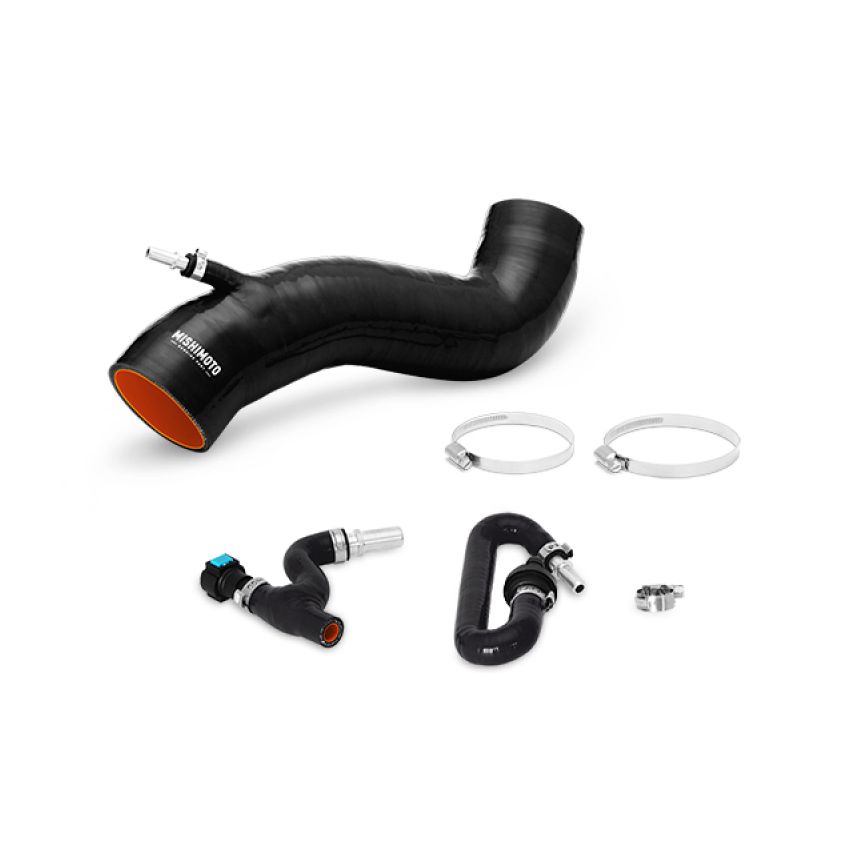 Mishimoto 2016+ Ford Fiesta ST Black Silicone Induction Hose