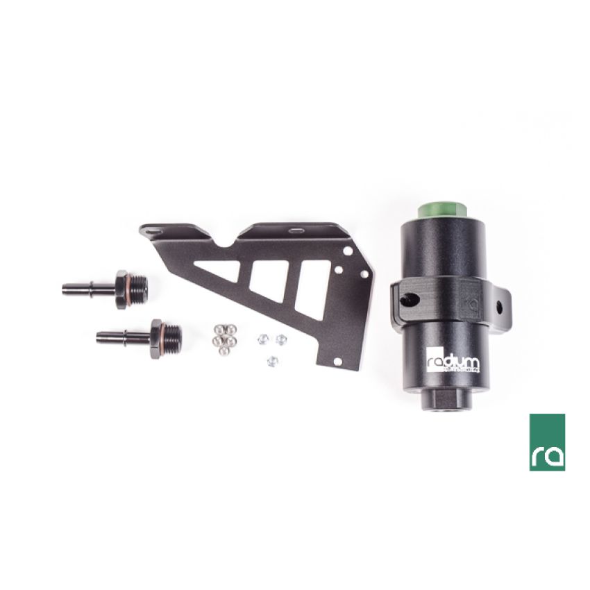 Radium Engineering 20-0332-05 Fuel Filter Kit w/ 6 Micron Microglass Filter 2016+ Ford Focus RS