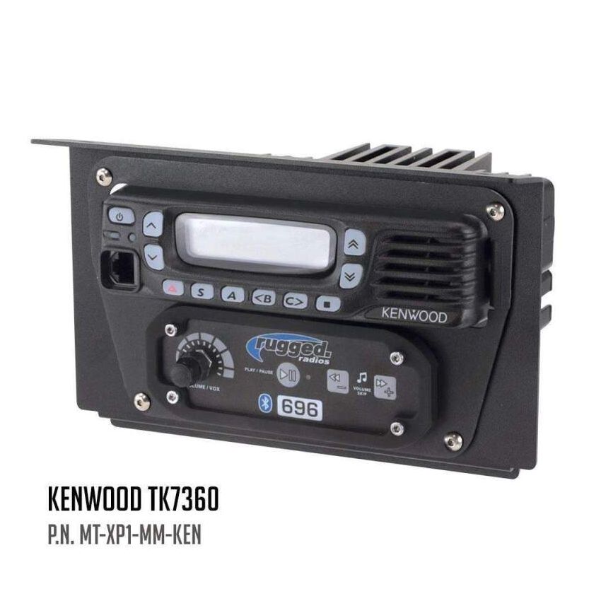 Rugged Radios MT-XP1-MM-KEN Polaris XP1 Mount Kit - M1 / G1 / RM60 / GMR45 Radio - Kenwood TK7360