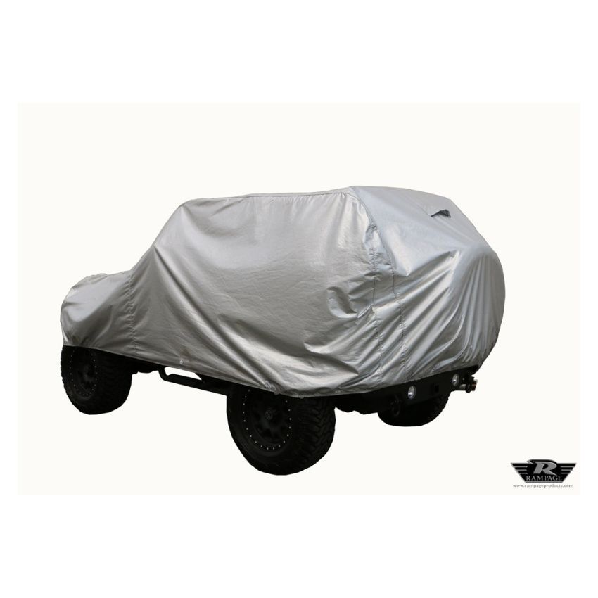 Rampage 2007-2018 Jeep Wrangler(JK) Car Cover Multiguard - Silver