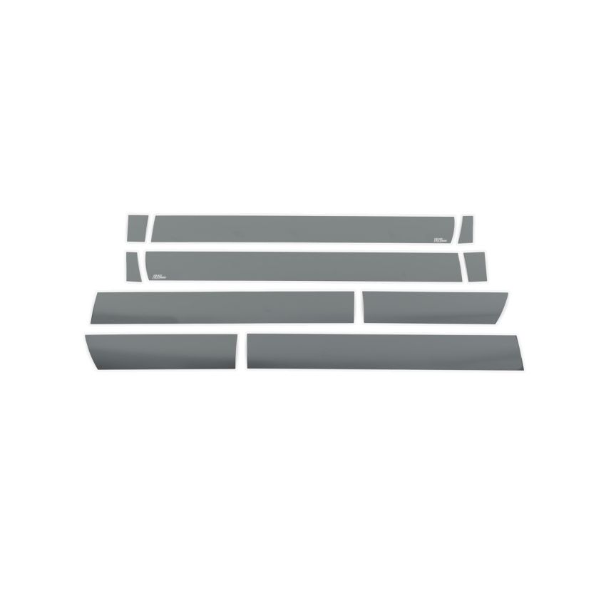 Putco 9751215BP 07-13 Chevy Avalanche - 5.5in Wide (10pcs) Black Platinum Rocker Panels