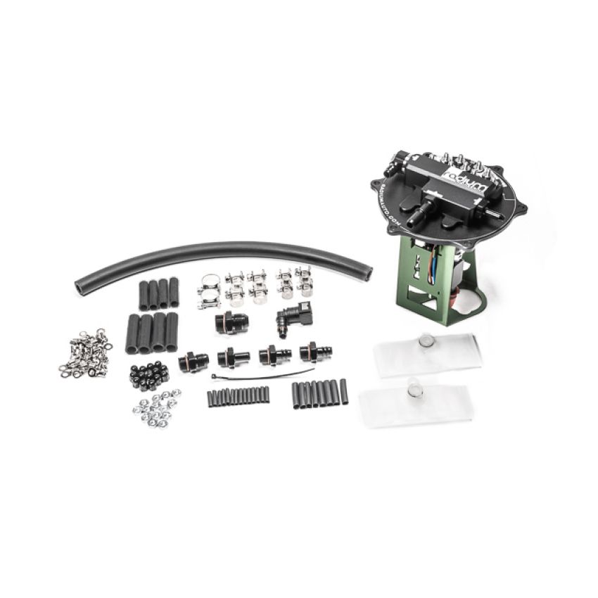 Radium Engineering 20-1340 Mitsubishi EVO 7/8/9 Fuel Hanger Fits AEM 50-1220 / DW440 - Pumps Not Included