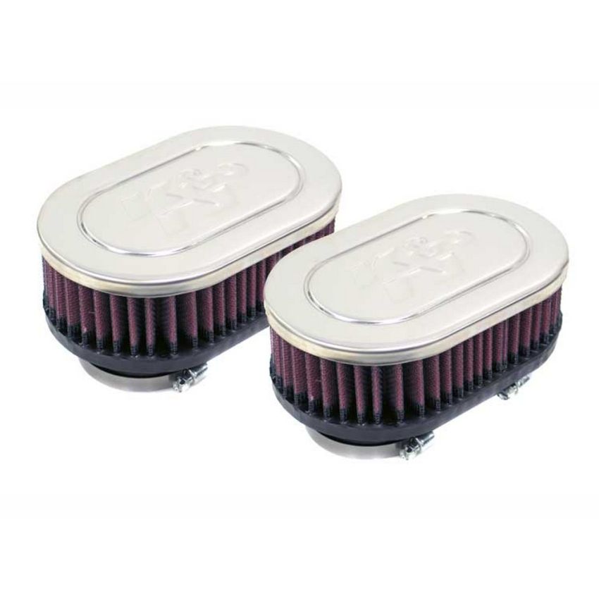 K&N RC-2222 Universal Clamp-On Air Filter