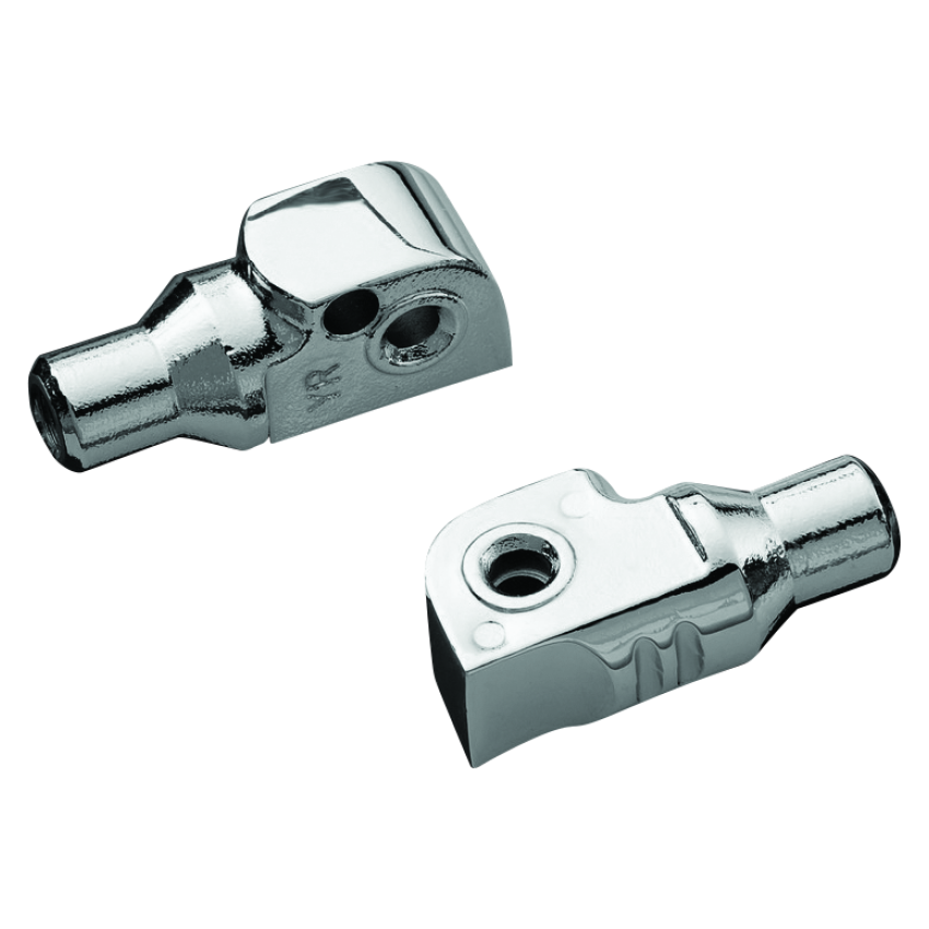 Kuryakyn 8811 Tapered Peg Adapter Yamaha Rear Chrome