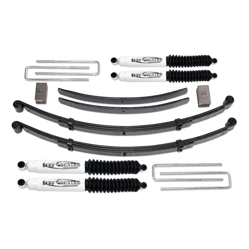 Tuff Country 34700KN 69-93 Dodge Ramcharger 1/2 Ton & 3/4 Ton 4x4 4in Lift Kit (SX8000 Shocks)