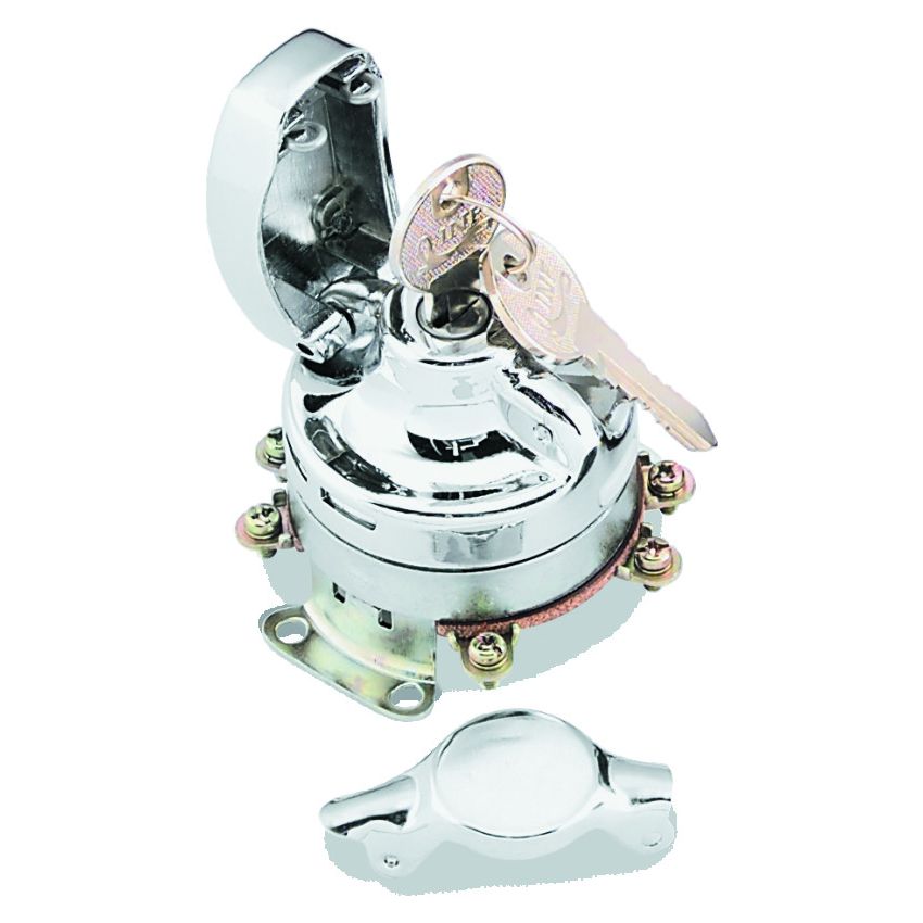 TwinPower 490573 Twin Power 73-95 FL and Softail Electronic Fat Bob Ignition Switch Replaces H-D 68462-64 71501-73