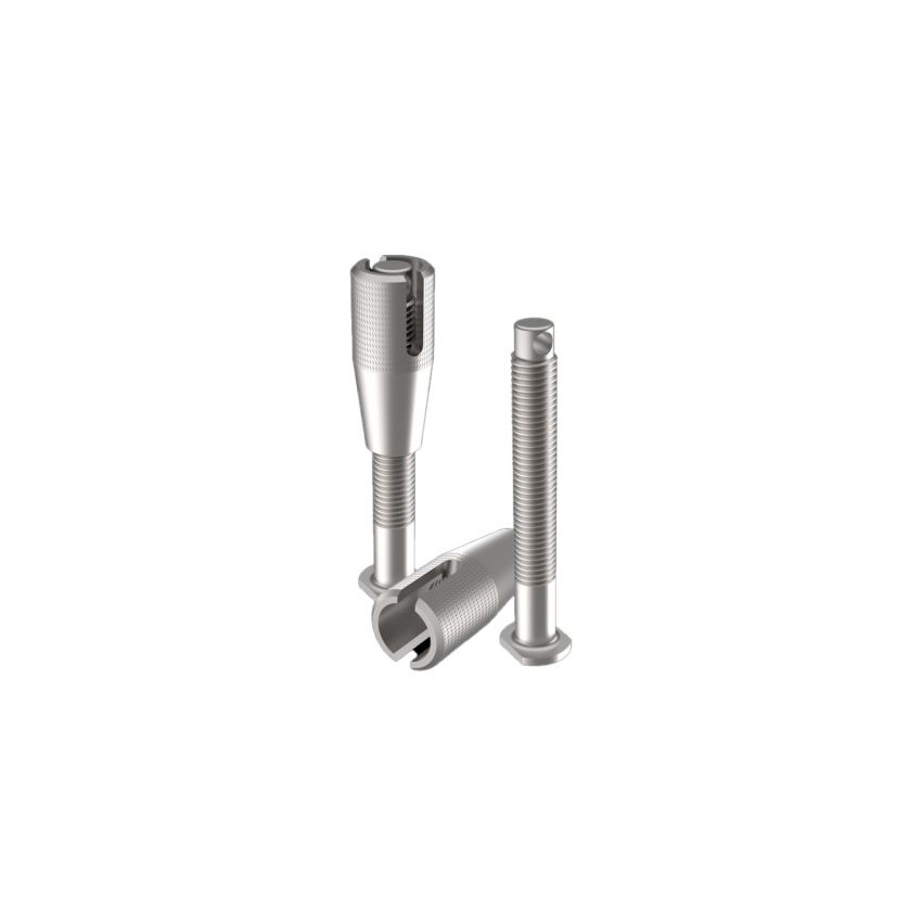 ARB TRED 4.5in Threaded Mounting Pins - Silver