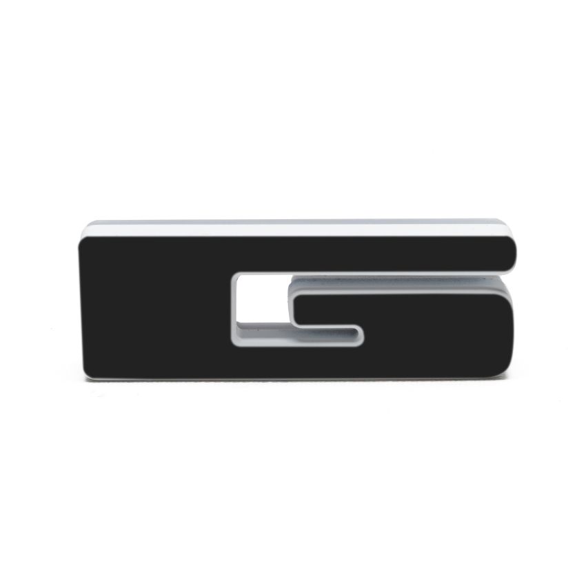 Oracle Lighting 3141-G-005 Universal Illuminated LED Letter Badges - Matte Black Surface Finish - G