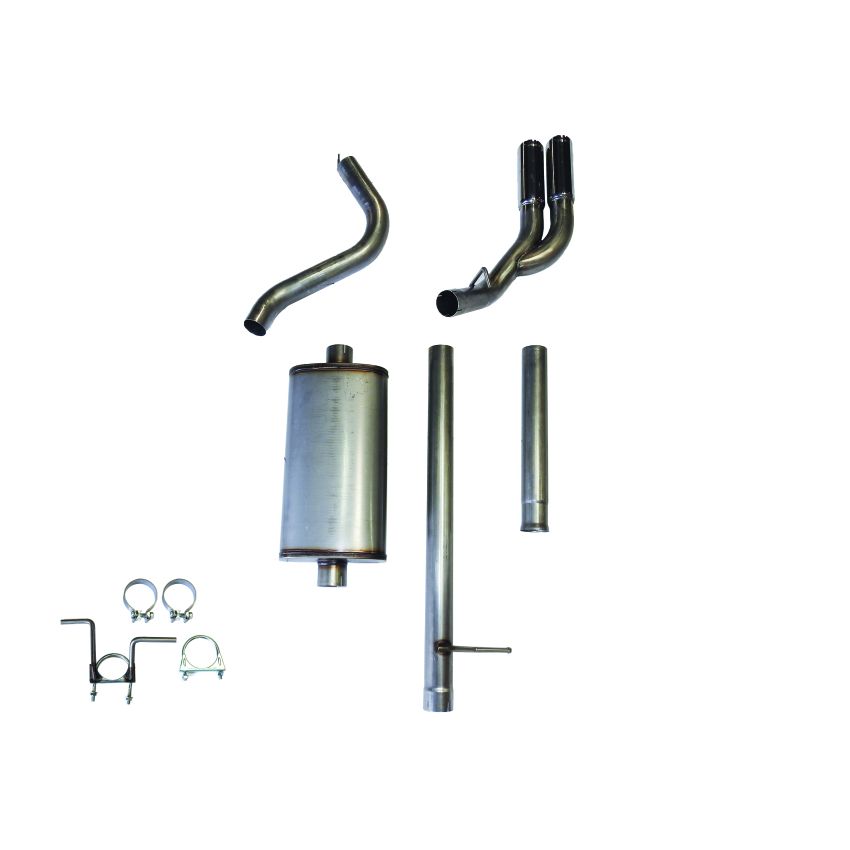 JBA 30-3055 19-20 Chevy/GMC 1500 5.3L L82/L84 304SS Dual Side Exit Cat-Back Exhaust System