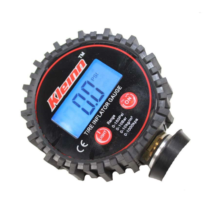 Kleinn Air Horns 59830 Kleinn Digital Tire Inflator w/ Gauge/ Bleed Valve/ / Locking Chuck 0-160 PSI