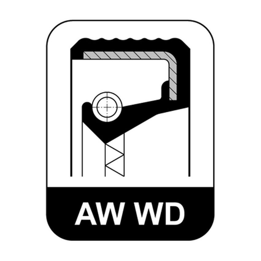 Elring 203.808 Shaft Seal, crankshaft