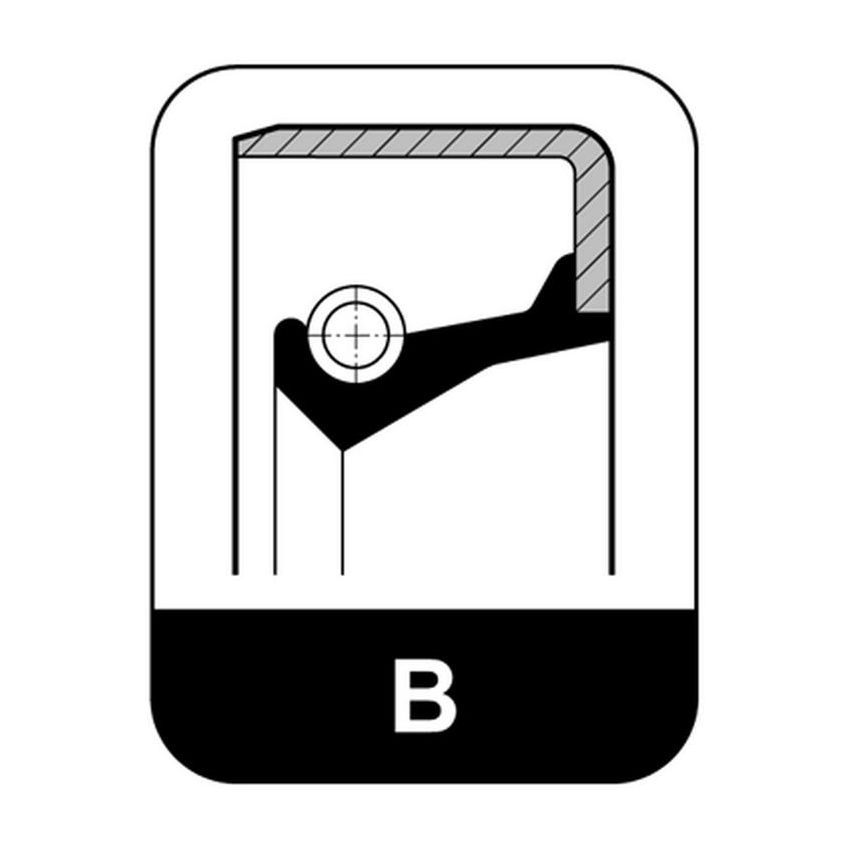 Elring 322.415 Shaft Seal, manual transmission