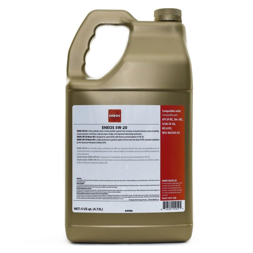 ENEOS 3241-323 5W-20 API SP/GF-6A, PN 3241-323