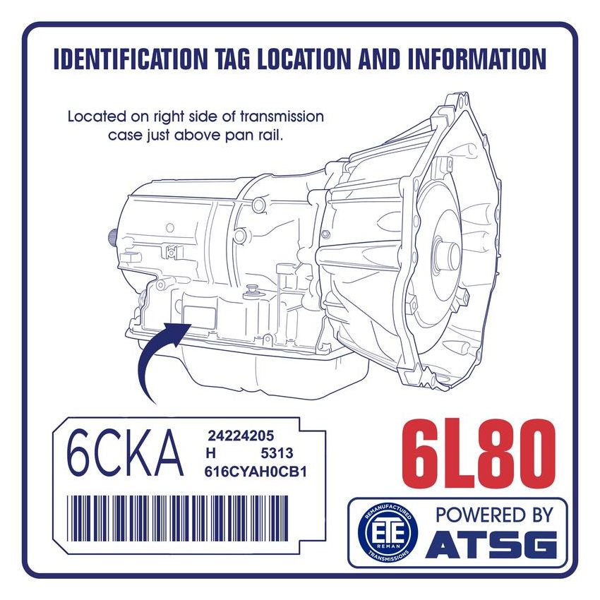 ETE Reman T282002 6L80 Automatic Transmission Assembly
