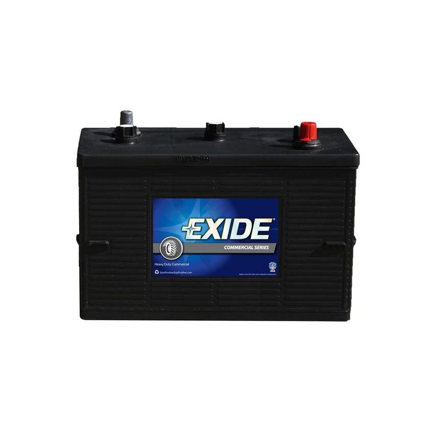 EXIDE BATTERY 5D HD/ Commercial 6V GRP:5D CCA:850 AH:143 RC:280 FLOODED Term:A