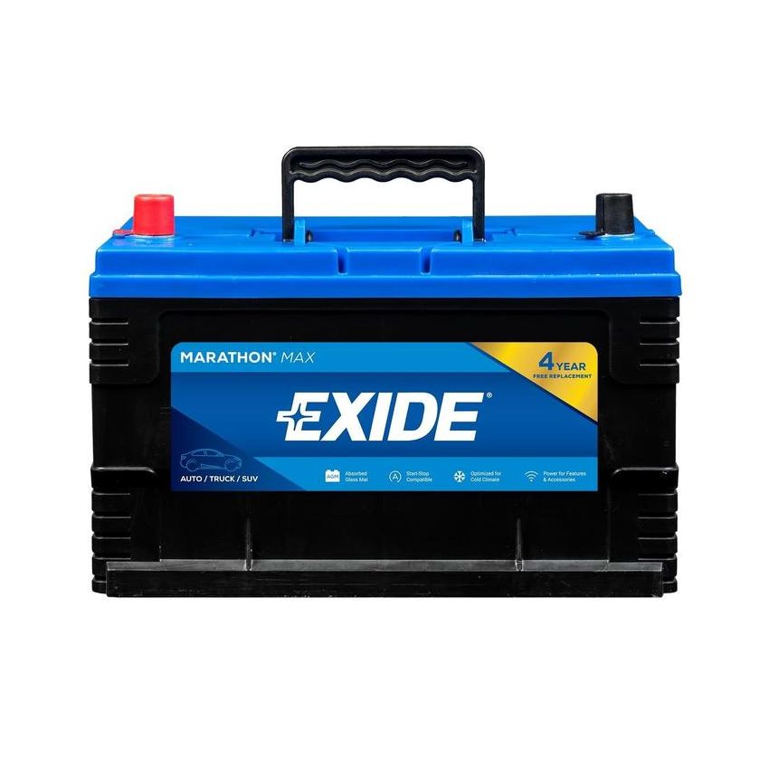 EXIDE BATTERY MX65 Marathon Max GRP:65 CCA:750 AH:68 RC:120 AGM