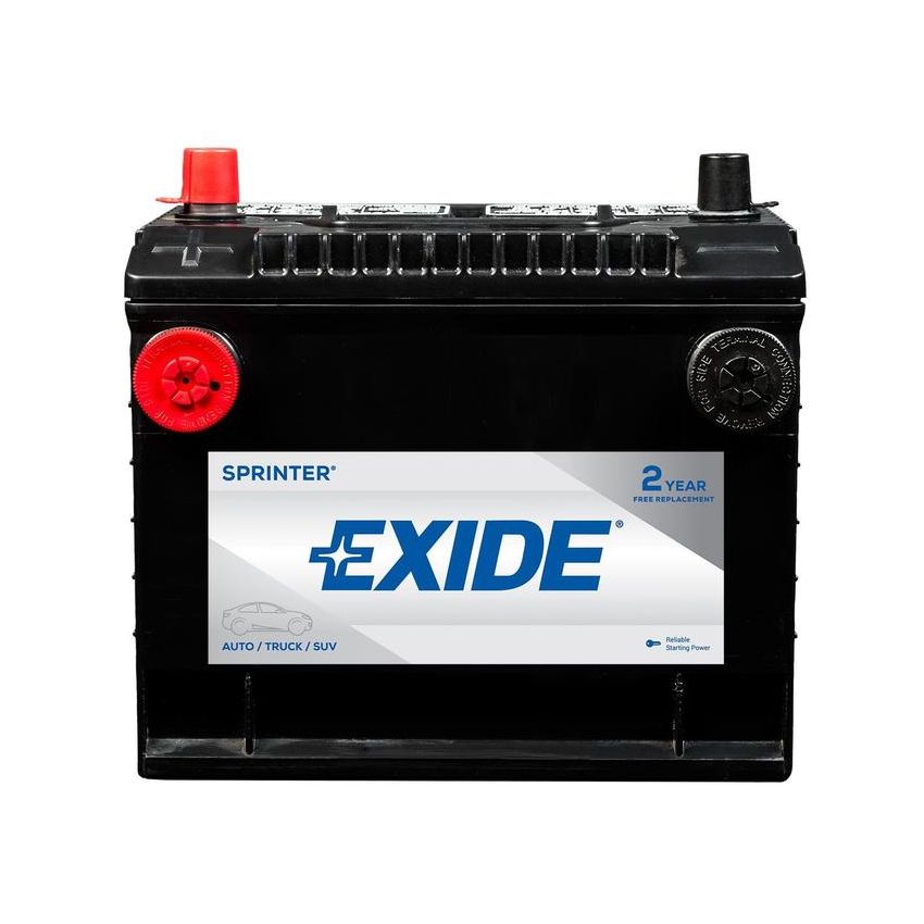 EXIDE BATTERY S75DT Sprinter (D/T) GRP:75/86 CCA:550 AH:46 RC:85 FLOODED