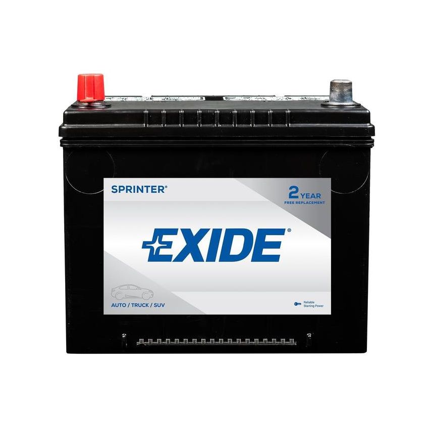 EXIDE BATTERY S86 Sprinter GRP:86 CCA:600 AH:48 RC:90 FLOODED