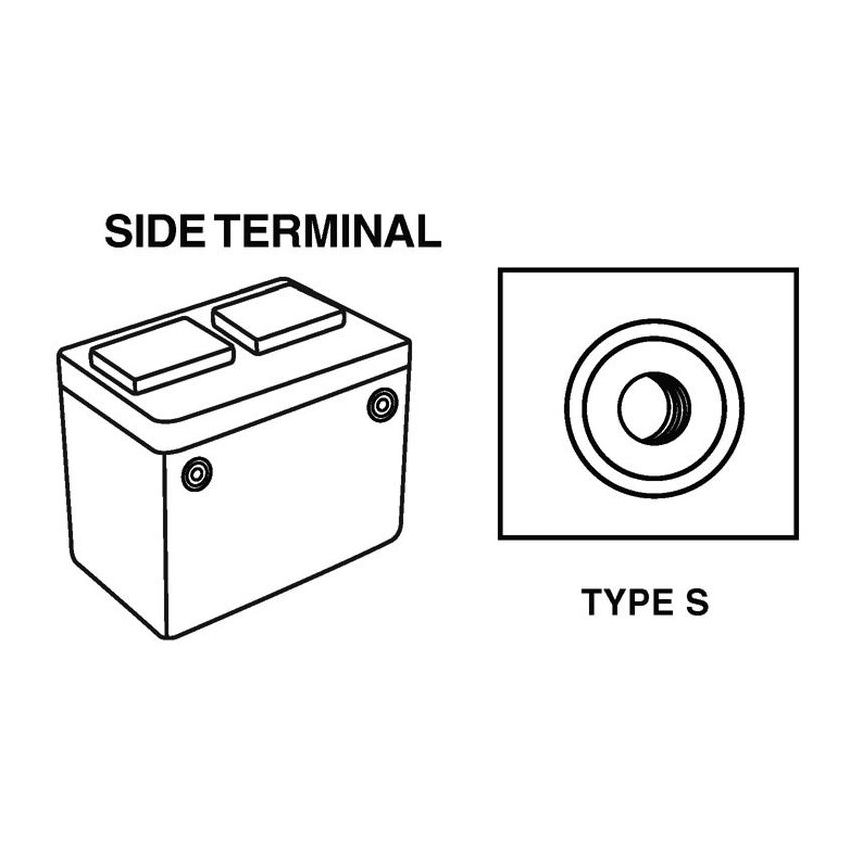 EXIDE BATTERY SX101 Sprinter Max GRP:101 CCA:540 AH:67 RC:115 FLOODED