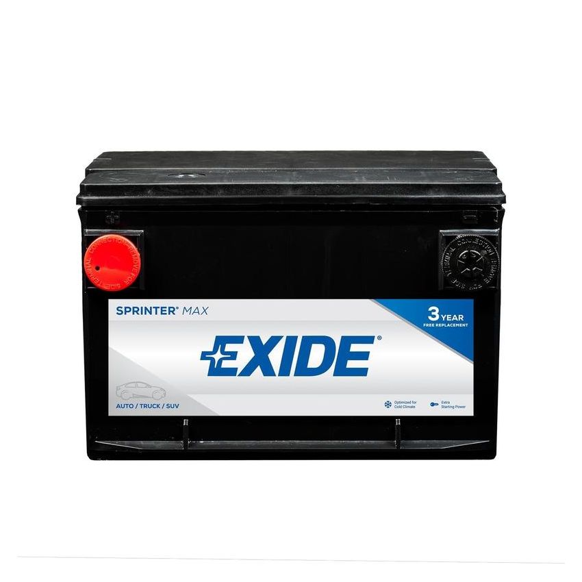 EXIDE BATTERY SX101 Sprinter Max GRP:101 CCA:540 AH:67 RC:115 FLOODED