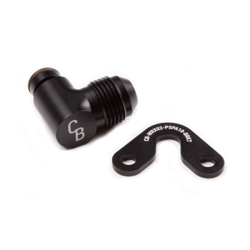 Chase Bays CB-WRX-PSPA10/A 04-07 Subaru WRX Power Steering Pump Feed 10AN Adapter