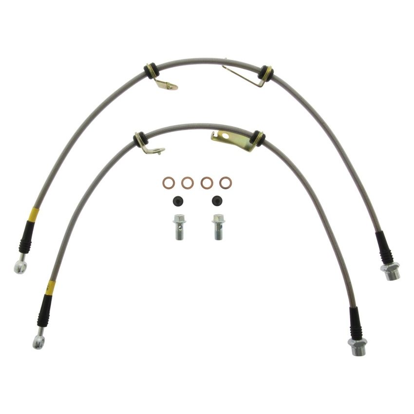 StopTech 06-17 Lexus HS250h / Toyota RAV4 Stainless Steel Front Brake Lines