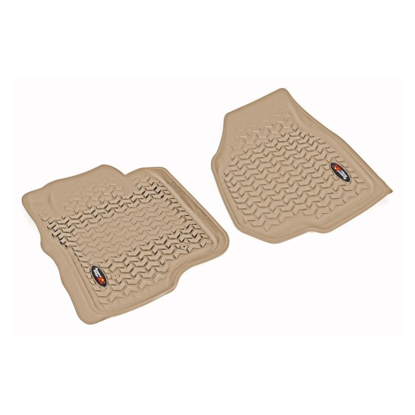 Rugged Ridge Floor Liner Front Tan 2011-2012 Ford F-250 / F-350 Regular / Extended