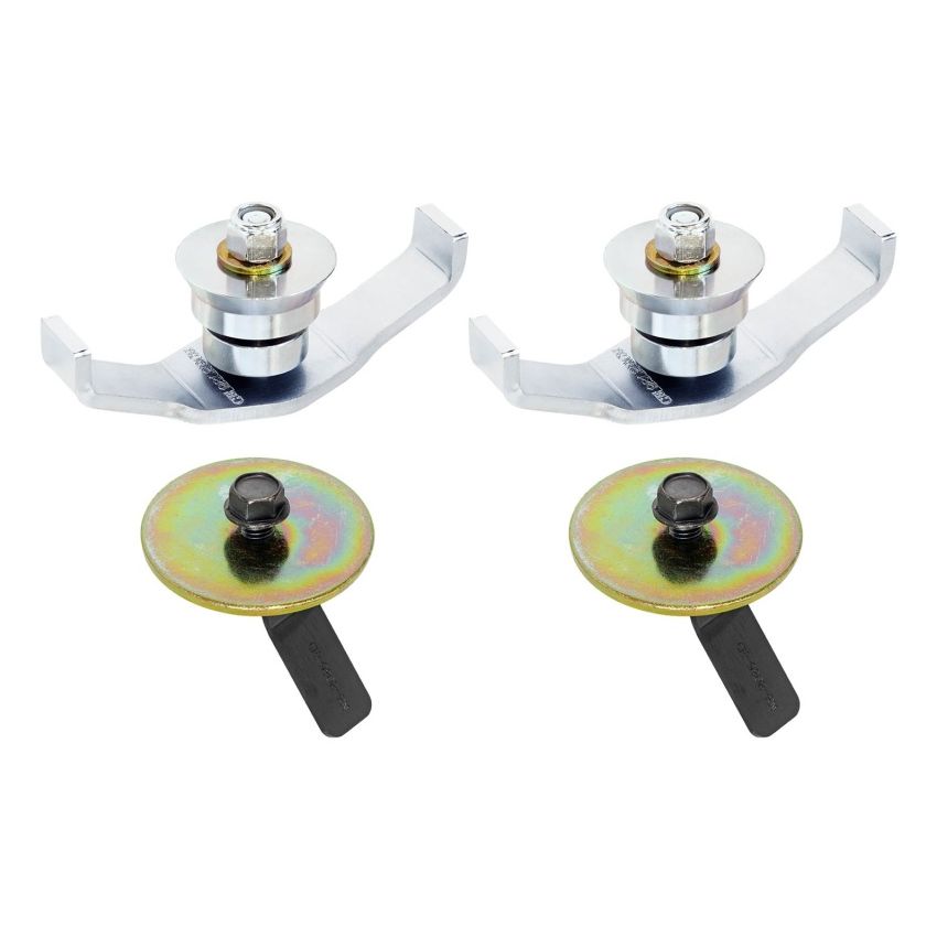 RockJock JK Coil Spring Retainer Kit Rear Set