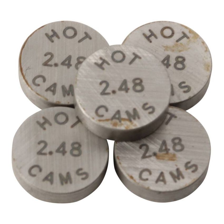 Hot Cams 5PK890244 Shim Kits 2.440mm Thickness - 5 Pack
