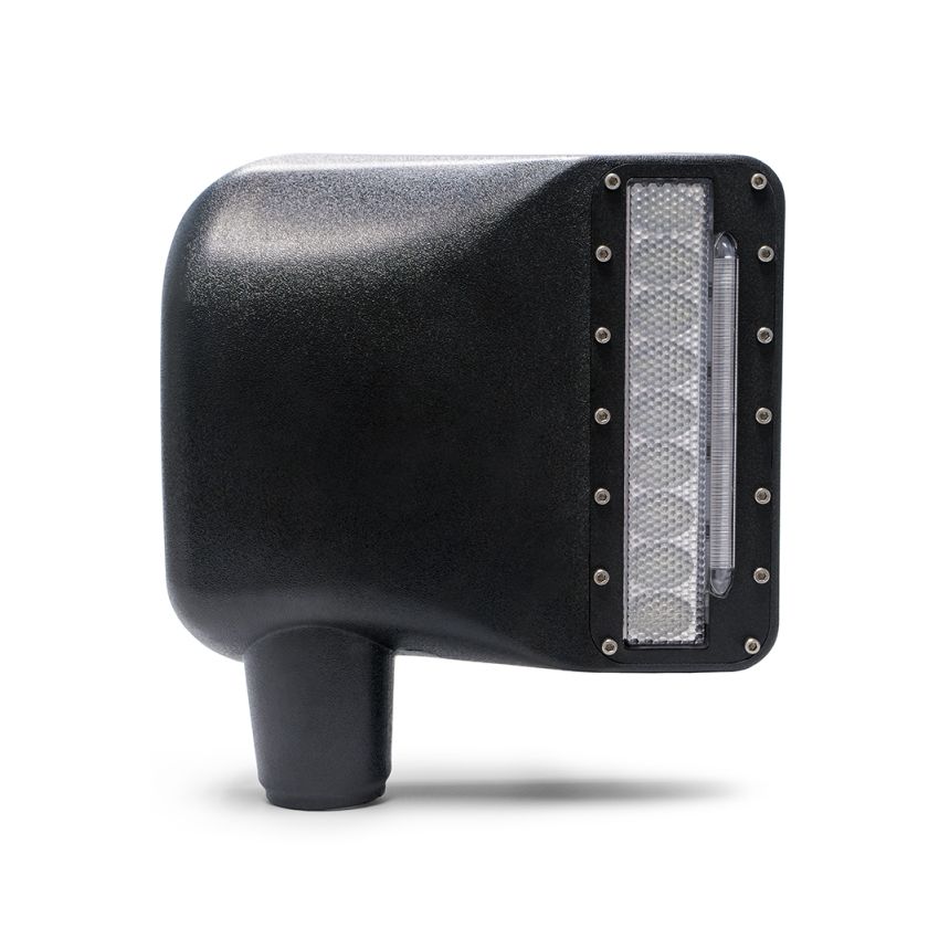 DV8 Offroad BCME27W3W 07-18 Jeep Wrangler JK LED Mirror Housing w/ Turn Signal Option