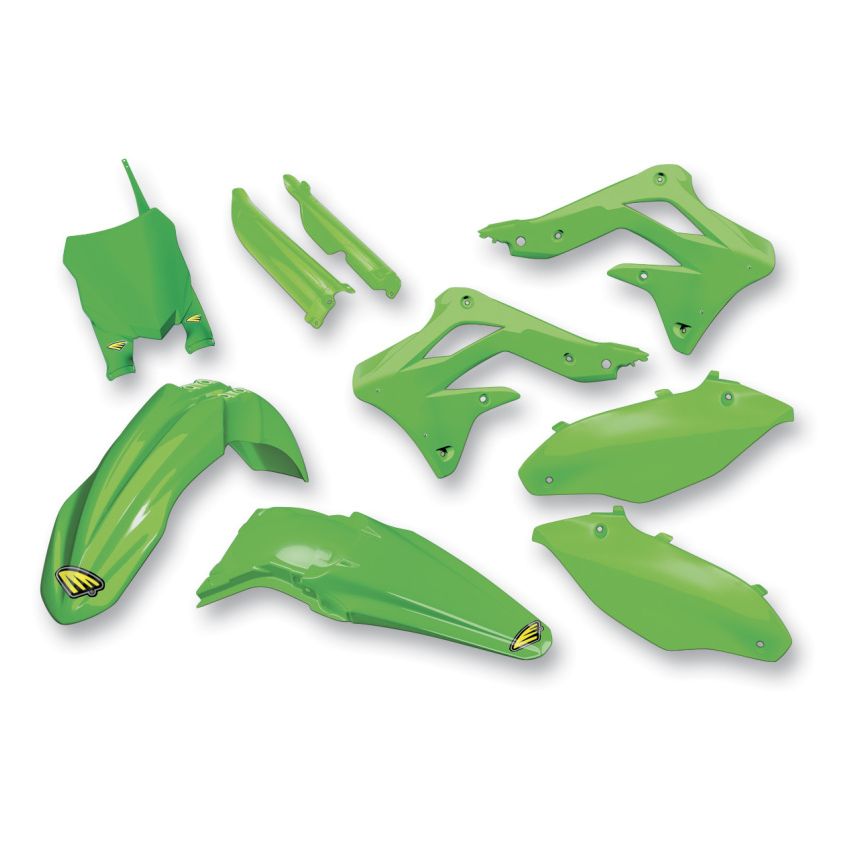 Cycra 1CYC-9307-72 13-16 Kawasaki KX250F Powerflow Body Kit - OEM Green