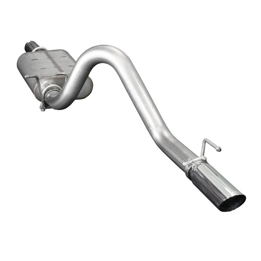 JBA 87-96 Jeep Wrangler YJ 2.5L/4.0L/4.2L 304SS Single Rear Exit Cat-Back Exhaust