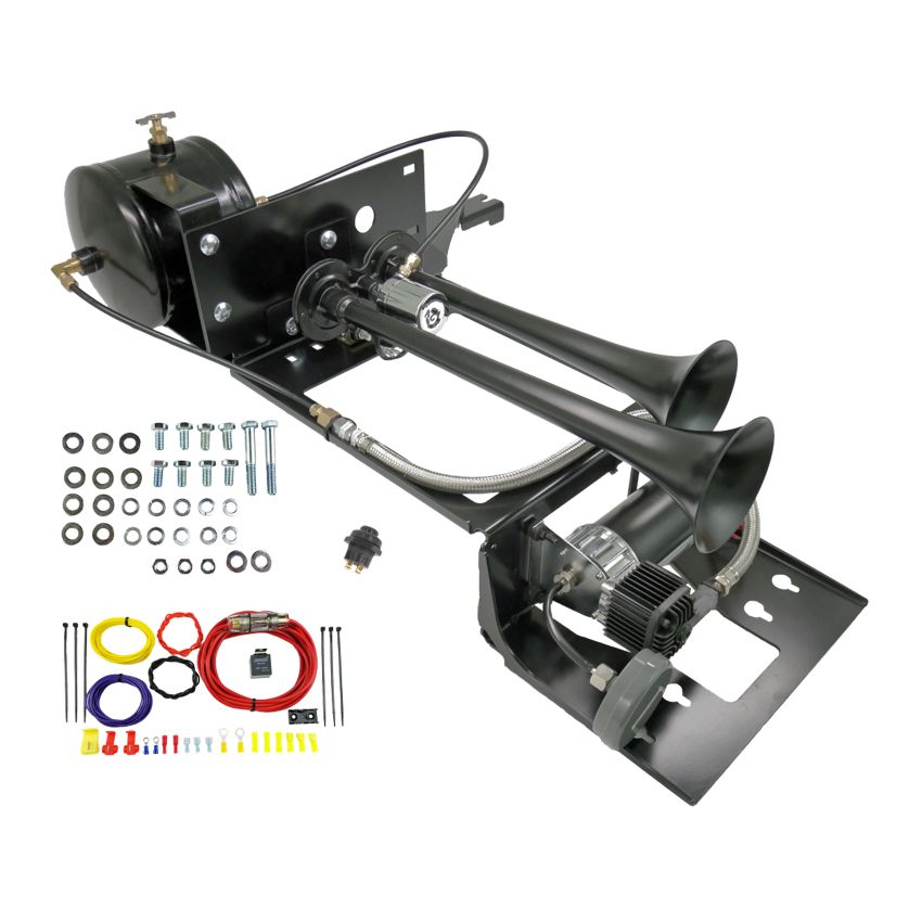 Kleinn Air Horns TJ102 Kleinn 97-06 Jeep Wrangler TJ/ LJ Onboard Air System w/ Model 102 Horns