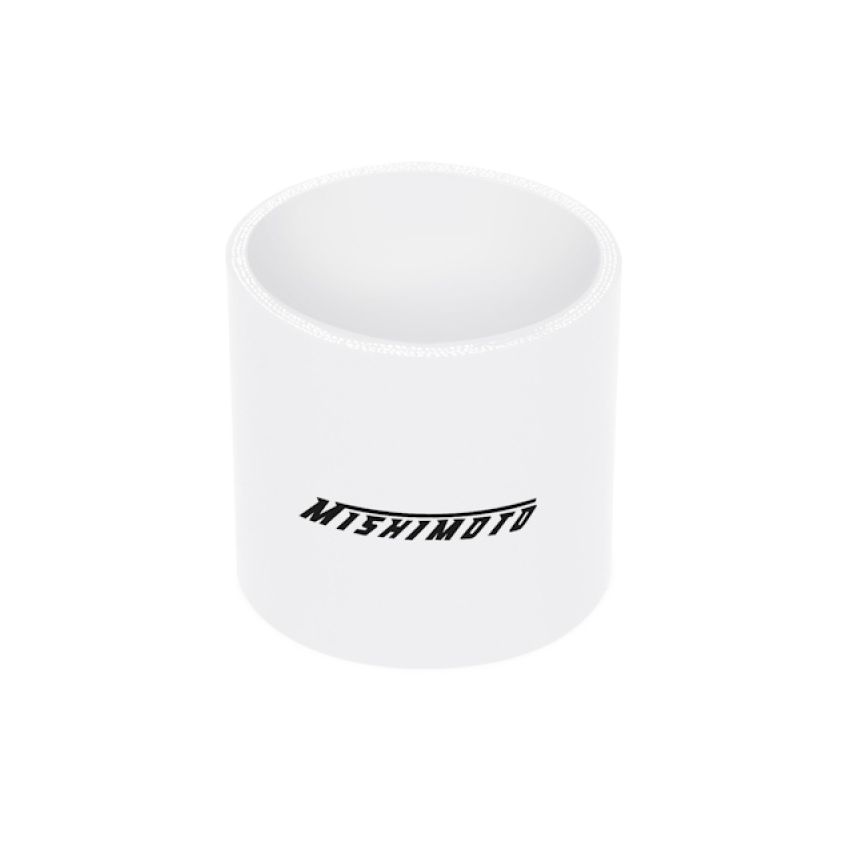 Mishimoto 3.0in. Straight Coupler White