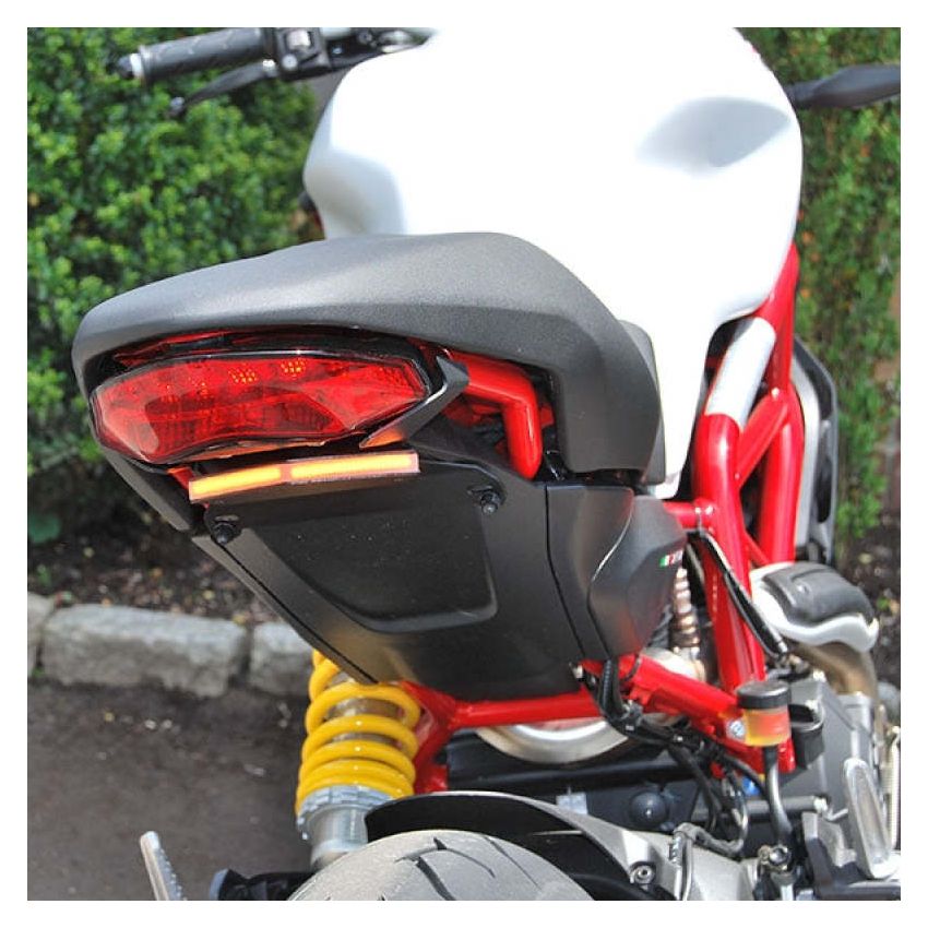 New Rage Cycles 797-FE-L 17+ Ducati Monster 797/1200/Anniversario Fender Eliminator Kit w/Load EQ