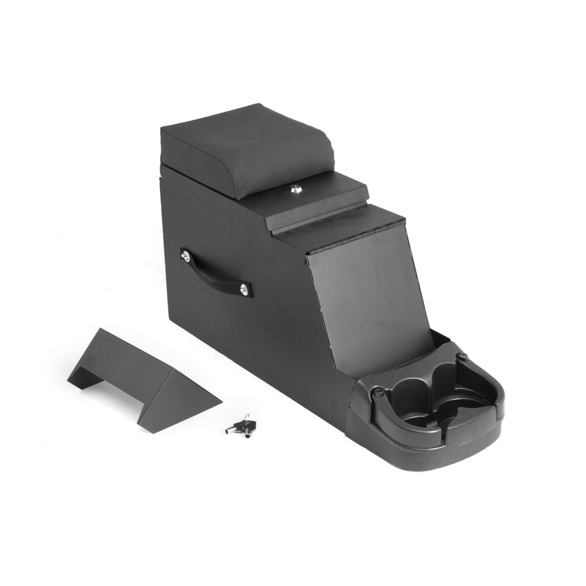 Rugged Ridge Stereo Security Console Black 76-95 Jeep CJ / Jeep Wrangler
