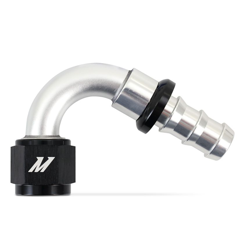 Mishimoto 120-Degree Push Lock Fitting -10AN