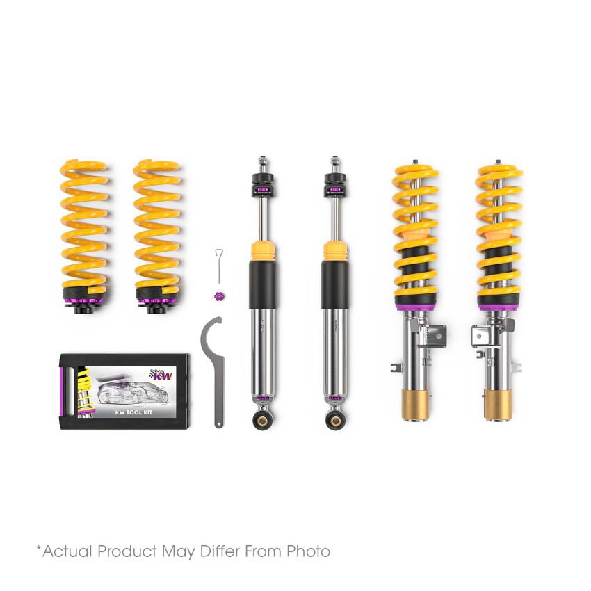 KW 35208200CZ Coilover Kit V3 2021+ BMW 4 Series Coupe 4WD (G22) w/o Electronic Suspension