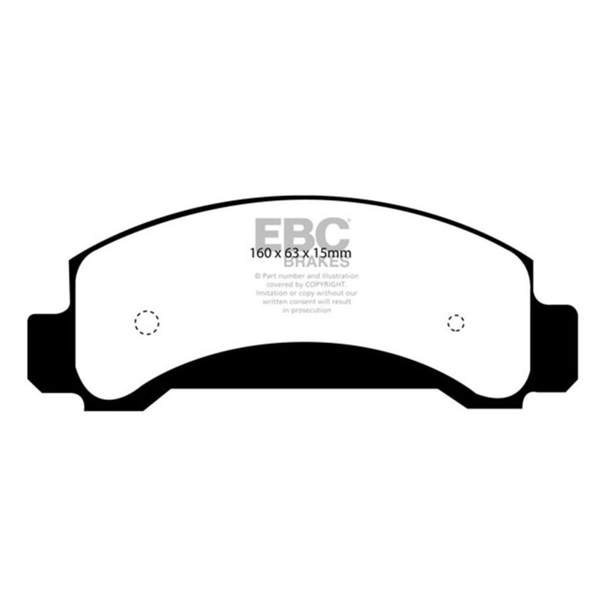 EBC UD654 94-97 Ford Aerostar 3.0 Ultimax2 Front Brake Pads