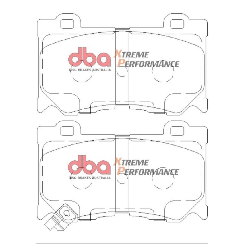 DBA DB2400XP 09-21 Nissan 370Z XP Performance Front Brake Pads